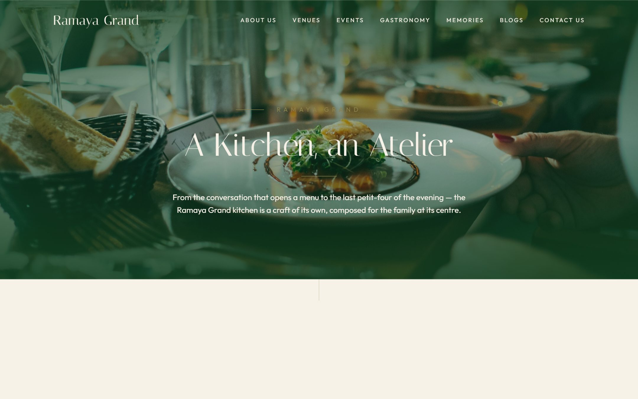 Gastronomy page